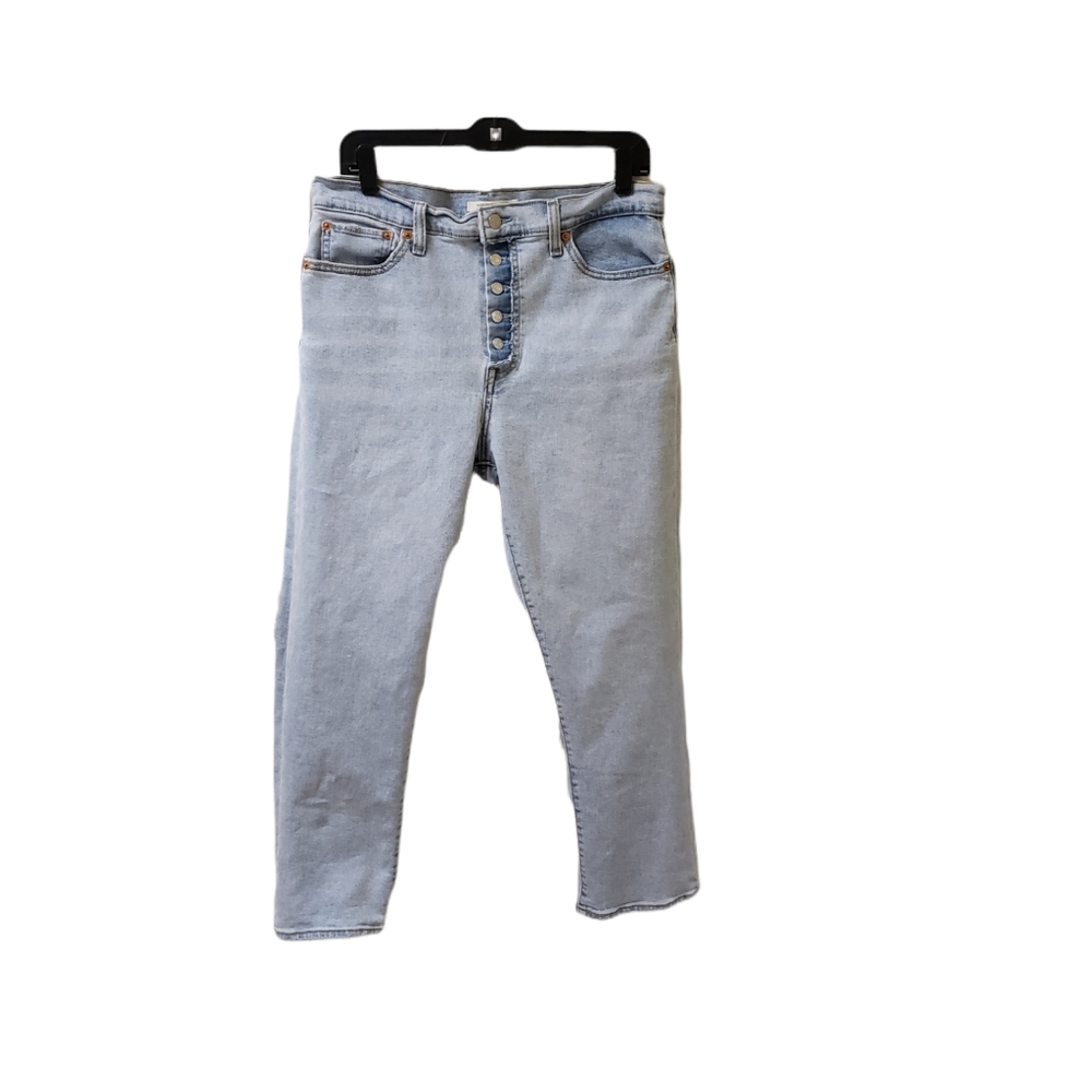 Levi's Wedgie Straight Wedgie Droit Jeans View 3